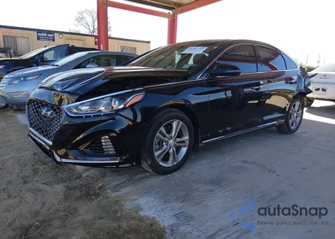 2019 Hyundai Sonata Sport z USA, uszkodzony, nr VIN 5NPE34AF0KH731069